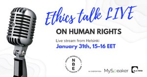 January 31 – Ethics Talk LIVE: Human Rights